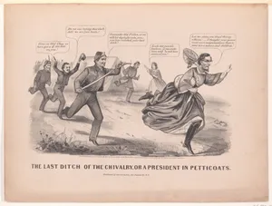 The Last Ditch of the Chivalry, or a President in Petticoats