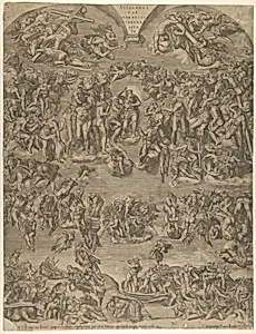 The Last Judgment from the Sistine Chapel
