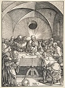 The Last Supper by Albrecht Dürer
