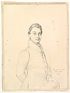 The Lawyer Paul Grand by Jean Auguste Dominique Ingres