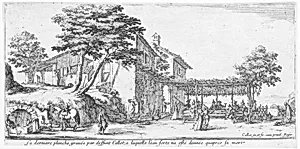 The Little Trellis by Jacques Callot