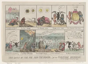 Portrait of Rev. William Jackson|Frederick North, 2nd Earl of Guilford|Charles James Fox|Thomas Rowlandson|William Woodfall|John Henley|William Humphrey