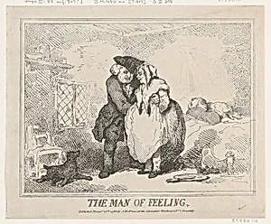 The Man of Feeling by Thomas Rowlandson|S. W. Fores