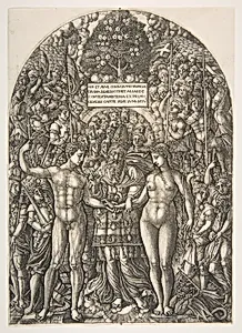 The Marriage of Adam and Eve, from The Apocalypse