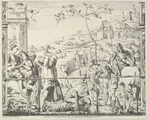 The Martyrdom of Saint James, from "The Story of Saints James and Christopher in the Eremitani Chapel"