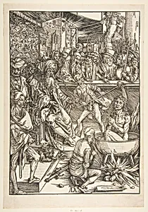 The Martyrdom of Saint John, from "The Apocalypse" by Albrecht Dürer
