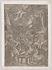 The Martyrdom of St Lawrence