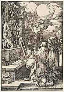 The Mass of Saint Gregory by Albrecht Dürer
