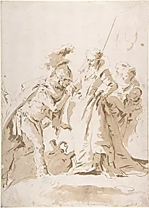 The Meeting of Anthony and Cleopatra by Giovanni Battista Tiepolo
