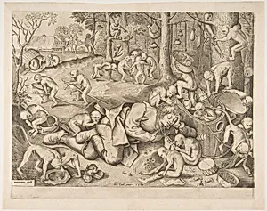 The Merchant Robbed by Monkeys