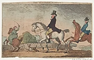The Mistaken Notion by Thomas Tegg|Thomas Rowlandson|Henry William Bunbury