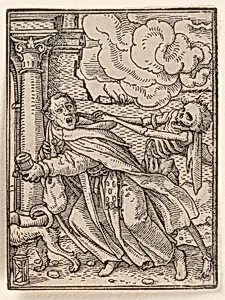 The Monk (or Mendicant), from The Dance of Death