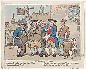The Morning News by Thomas Rowlandson|Henry William Bunbury