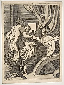 The mystic marriage of Saint Catherine