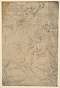 The mystic marriage of Saint Catherine