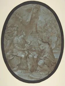 The Mystic Marriage of Saint Catherine of Alexandria