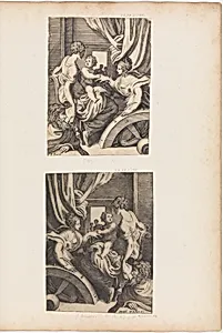The Mystic Marriage of St. Catherine by Giulio Bonasone|Parmigianino (Girolamo Francesco Maria Mazzola)