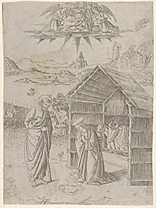 The Nativity, from "Life of the Virgin and Christ"