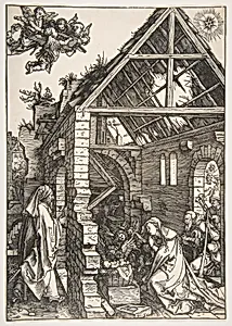 The Nativity, from The Life of the Virgin by Albrecht Dürer