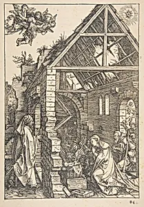 The Nativity, from "The Life of the Virgin" by Albrecht Dürer