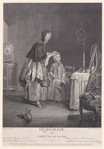 The Negligé or Morning Dressing