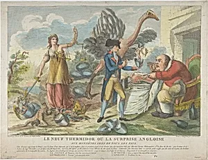 The Ninth of Thermidor, or the English Surprise, to Honest People of All Countries (Le Neuf Thermidor ou la surprise angloise, aux honnêtes gens to tous le pays) by Jean-Baptiste Louvion|Louis-Eugène Poirier