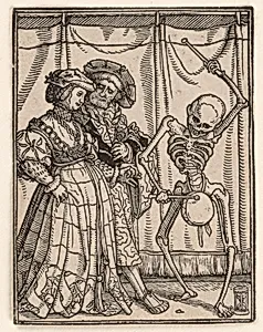 The Noblewoman, from The Dance of Death by Hans Holbein the Younger|Hans Lützelburger