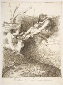 The Notaries Flew of With The Prey ("Escribanitos volaron con la presa")
