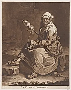 The Old Working Woman