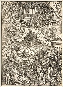 The Opening of the Fifth and Sixth Seals, from "The Apocalypse", Latin Edition by Albrecht Dürer