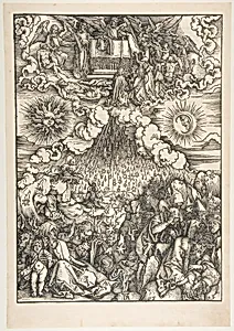 The Opening of the Fifth and Sixth Seals, from "The Apocalypse" by Albrecht Dürer