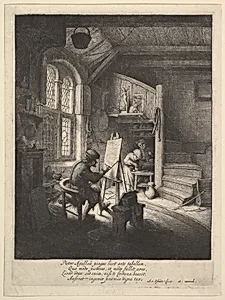 The Painter by Adriaen van Ostade