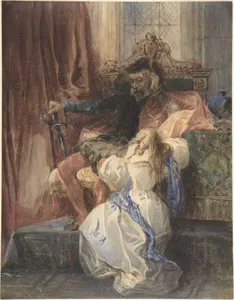 The Pardon Refused (from Sir Walter Scott's "Kenilworth")