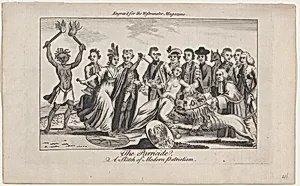 The Parricide, a Sketch of Modern Patriotism by Anonymous, British, 18th century