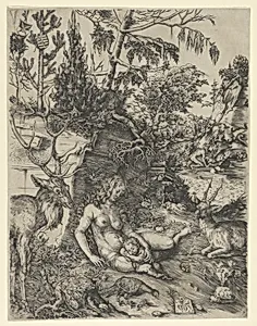 The Penance of Saint John Chrisostom by Lucas Cranach the Elder