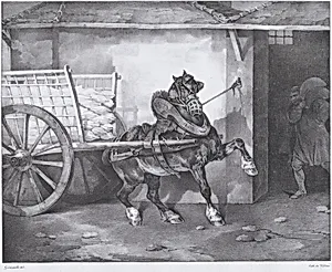 The Plastermaker's Horse by Théodore Gericault