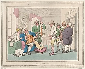 The Poacher by Thomas Rowlandson