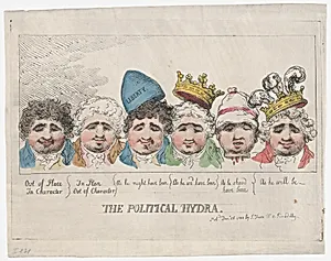 The Political Hydra by Thomas Rowlandson|S. W. Fores