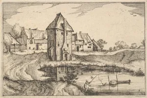 The Pond, plate 9 from "Regiunculae et Villae Aliquot Ducatus Brabantiae"