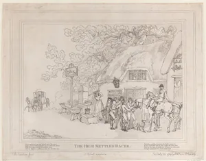 The Post Horse (from The Life of a Racehorse, or The High-Mettled Racer)