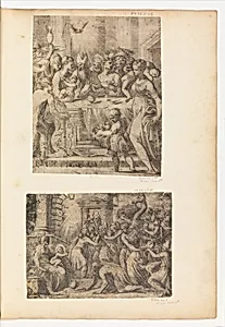 The Presentation in the Temple by Andrea Schiavone (Andrea Meldola)