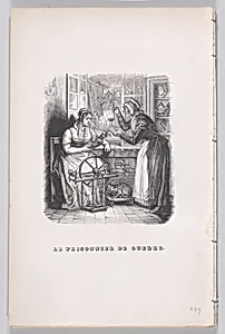 "The Prisonner of War" from The Complete Works of Béranger by Pierre Jean de Béranger|J. J. Grandville|Fournier & Perrotin