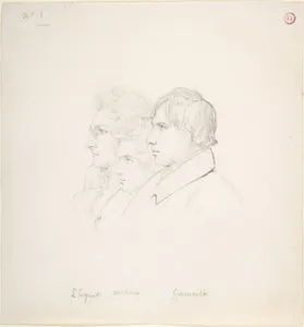 The Prix de Rome Winners of 1817: Léon Cogniet, Achille Michallon and Antoine Garnaud