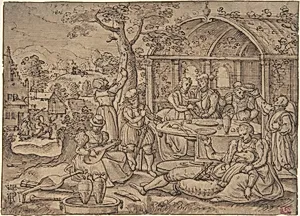 The Prodigal Son by Hans Bol