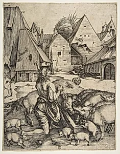 The Prodigal Son by Albrecht Dürer