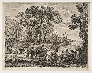 The Rape of Europa by Claude Lorrain (Claude Gellée)