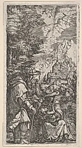 The Rest on the Flight into Egypt by Albrecht Altdorfer