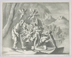 The rest on the flight into Egypt (from A Collection of Etchings and Engravings in Imitation of Drawings from Various Old Masters)