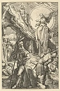 The Resurrection, from "The Passion of Christ" by Anonymous|Hendrick Goltzius