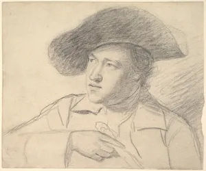 The Rev. William Atkinson, Wearing a Broad-Brimmed Hat